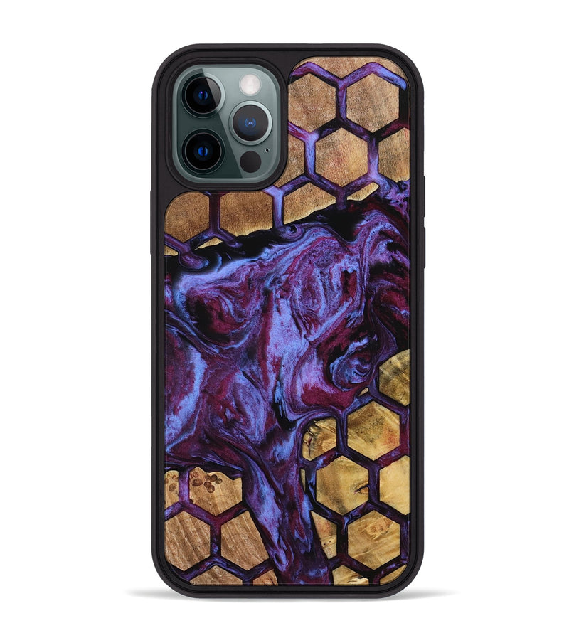 iPhone 12 Pro Max Wood Phone Case - Adan (Pattern, 739131)