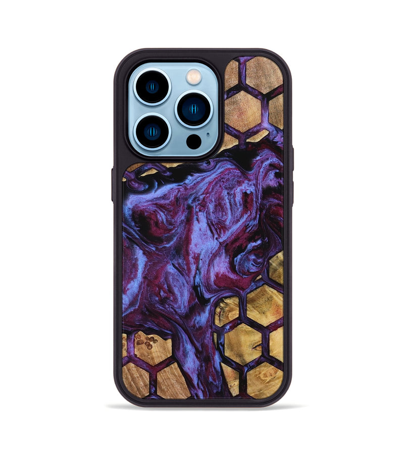 iPhone 14 Pro Wood Phone Case - Adan (Pattern, 739131)