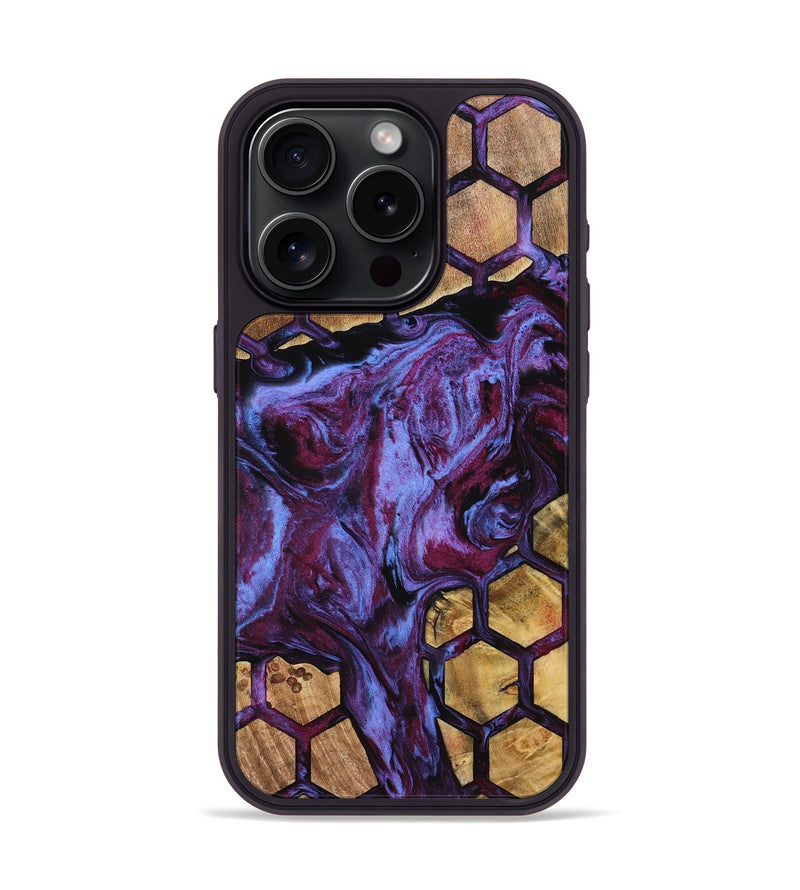 iPhone 15 Pro Wood Phone Case - Adan (Pattern, 739131)