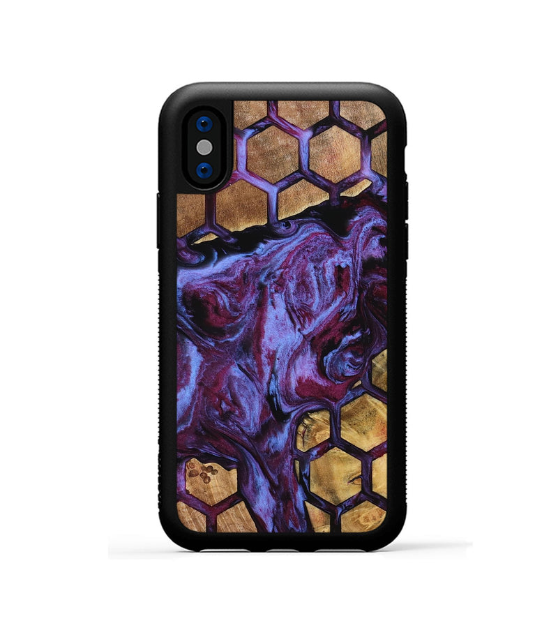 iPhone Xs Wood Phone Case - Adan (Pattern, 739131)