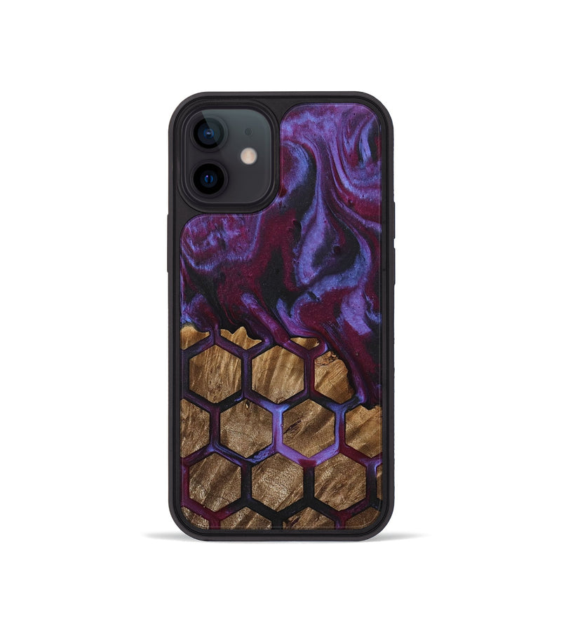 iPhone 12 mini Wood Phone Case - Adela (Pattern, 739159)