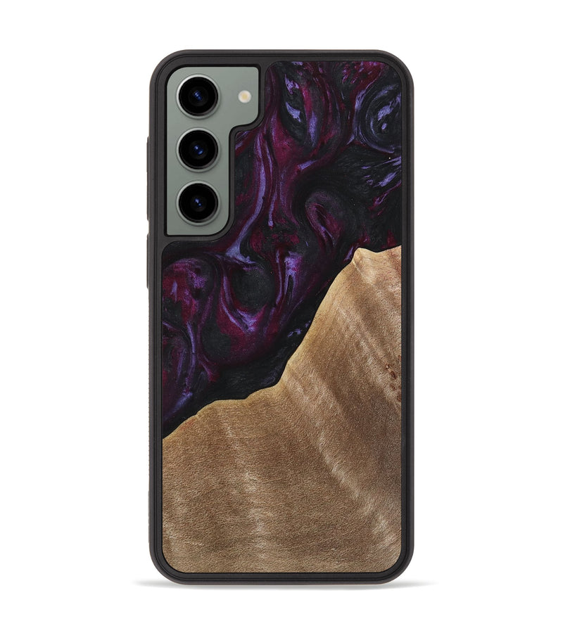 Galaxy S23 Plus Wood Phone Case - Raquel (Purple, 739161)