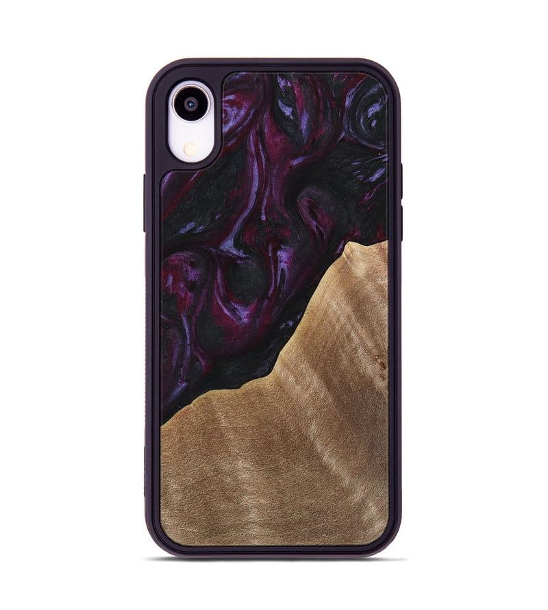 iPhone Xr Wood Phone Case - Raquel (Purple, 739161)