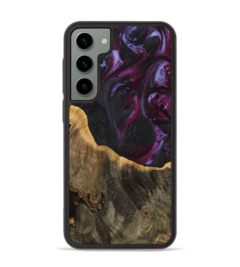 Galaxy S23 Plus Wood Phone Case - Marwan (Purple, 739170)