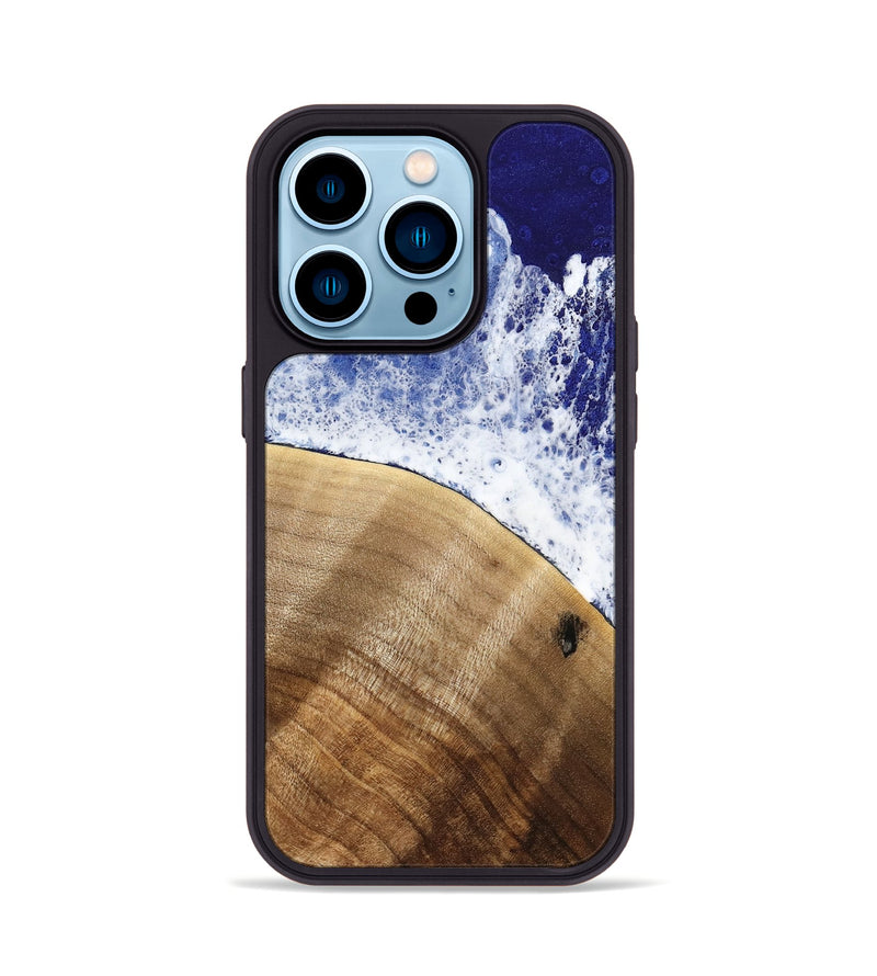 iPhone 14 Pro Wood Phone Case - Karley (Coastal, 739254)