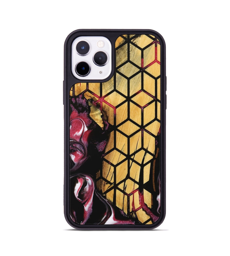 iPhone 11 Pro Wood Phone Case - Peta (Pattern, 739303)