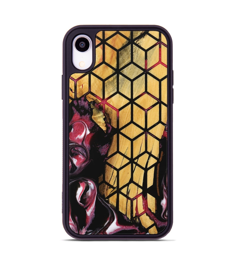 iPhone Xr Wood Phone Case - Peta (Pattern, 739303)