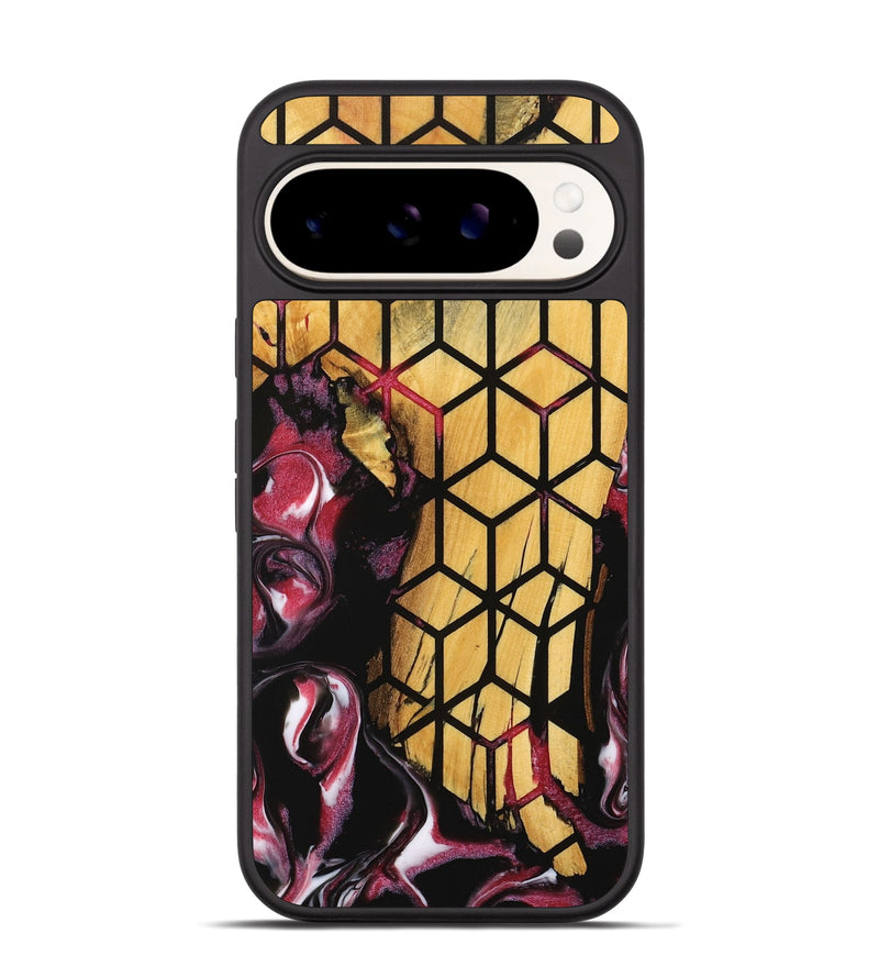 Pixel 9 Pro Wood Phone Case - Peta (Pattern, 739303)