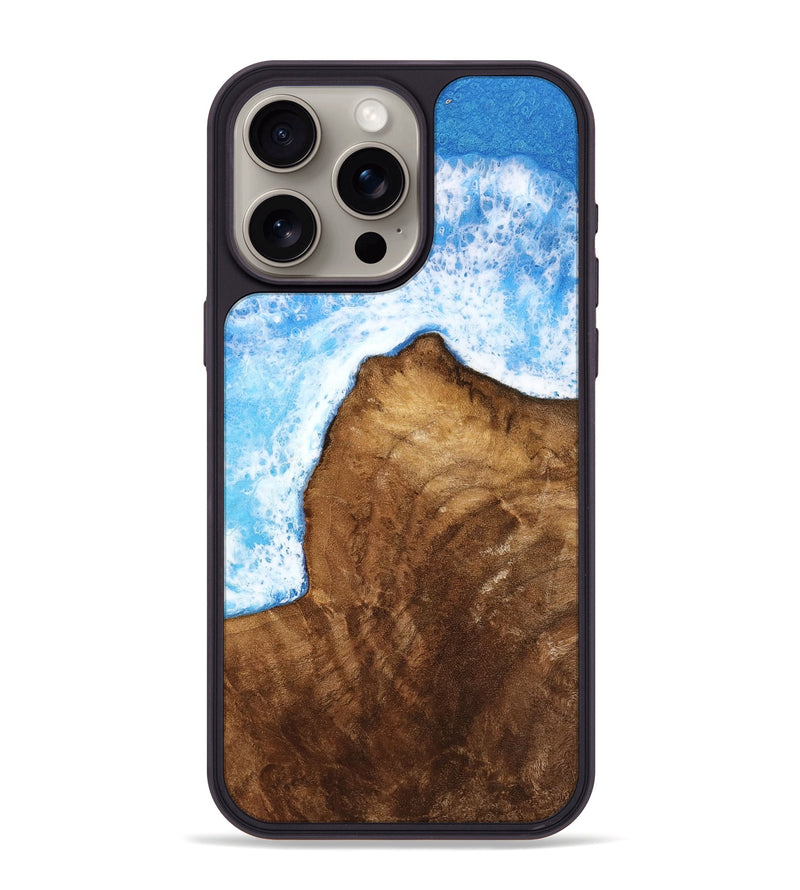 iPhone 15 Pro Max Wood Phone Case - Pankesh (Coastal, 739322)