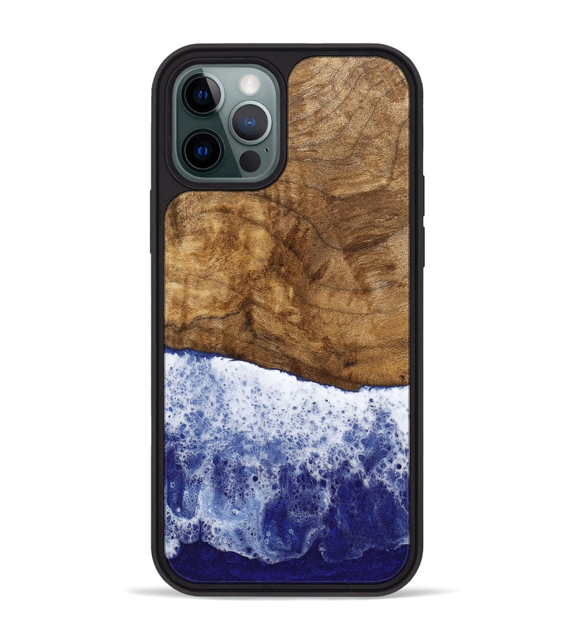 iPhone 12 Pro Max Wood Phone Case - Namrata (Coastal, 739327)