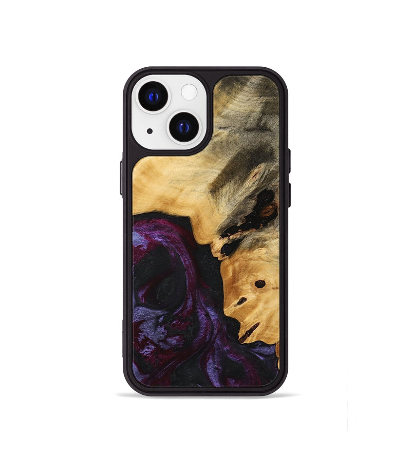 iPhone 13 mini Wood Phone Case - Leyton (Purple, 739340)