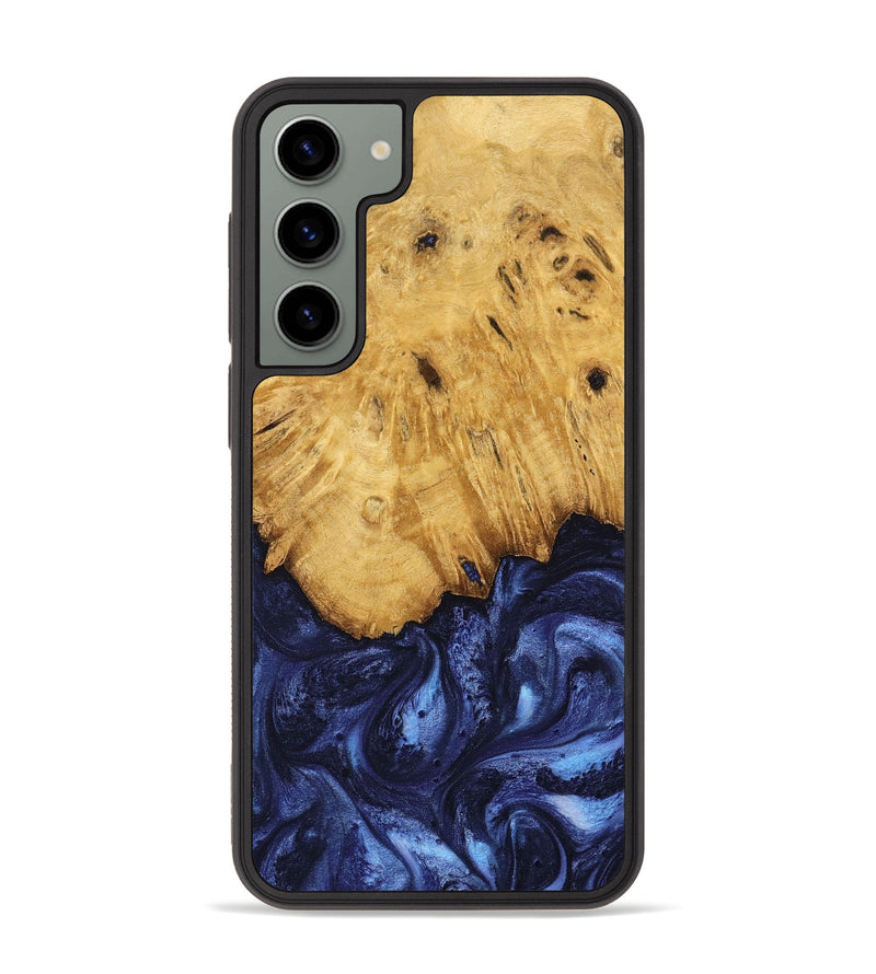 Galaxy S23 Plus Wood Phone Case - Johan (Blue, 739381)