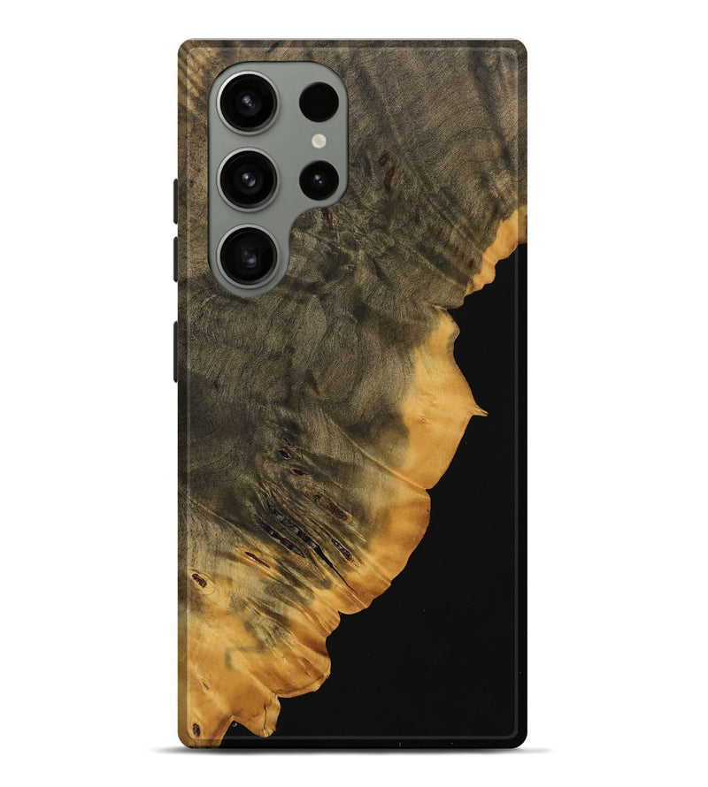 Galaxy S23 Ultra Wood Live Edge Phone Case - Stone (Wood Burl, 739471)