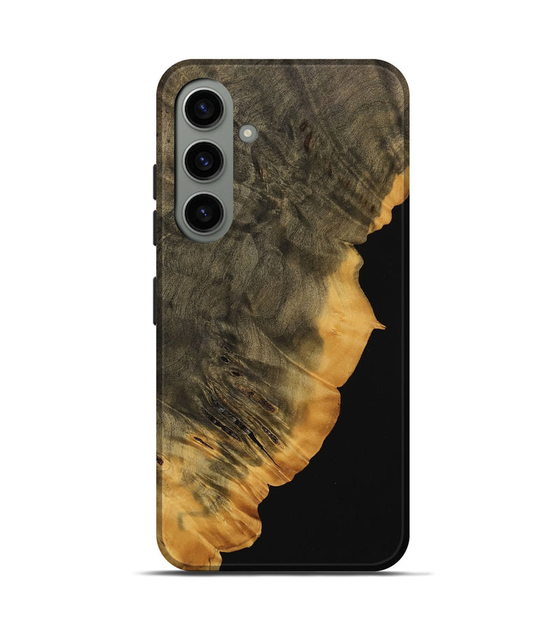 Galaxy S24 Wood Live Edge Phone Case - Stone (Wood Burl, 739471)