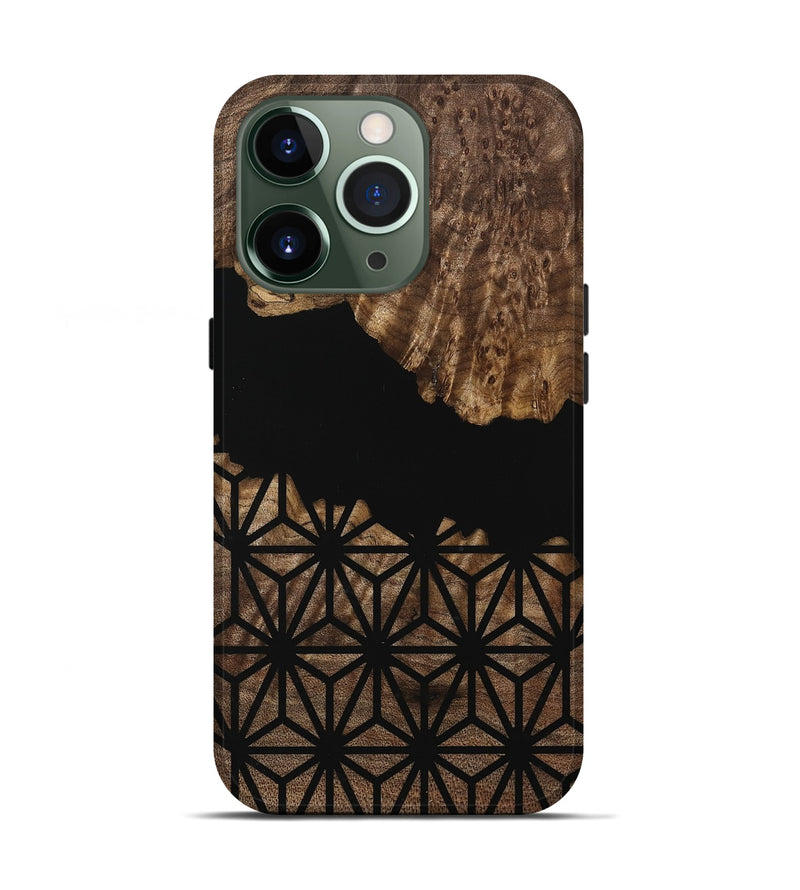 iPhone 13 Pro Wood Live Edge Phone Case - Rorie (Pattern, 739473)