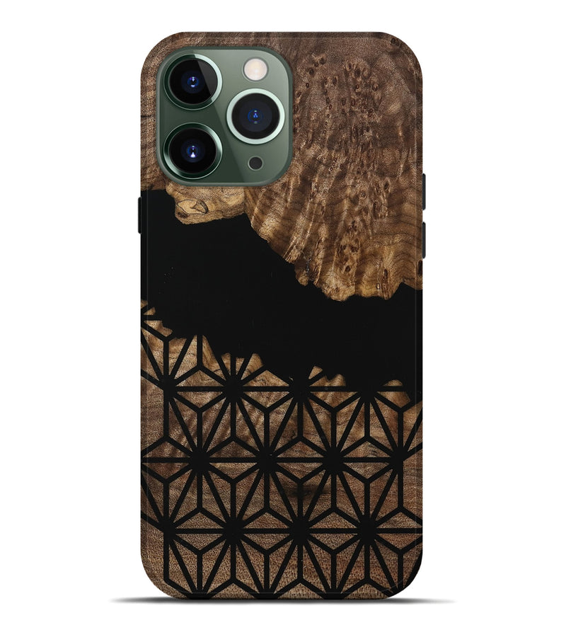 iPhone 13 Pro Max Wood Live Edge Phone Case - Rorie (Pattern, 739473)