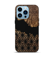 iPhone 14 Pro Wood Live Edge Phone Case - Rorie (Pattern, 739473)