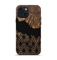 iPhone 15 Wood Live Edge Phone Case - Rorie (Pattern, 739473)