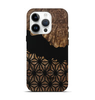 iPhone 15 Pro Wood Live Edge Phone Case - Rorie (Pattern, 739473)