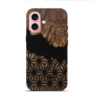 iPhone 16 Wood Live Edge Phone Case - Rorie (Pattern, 739473)