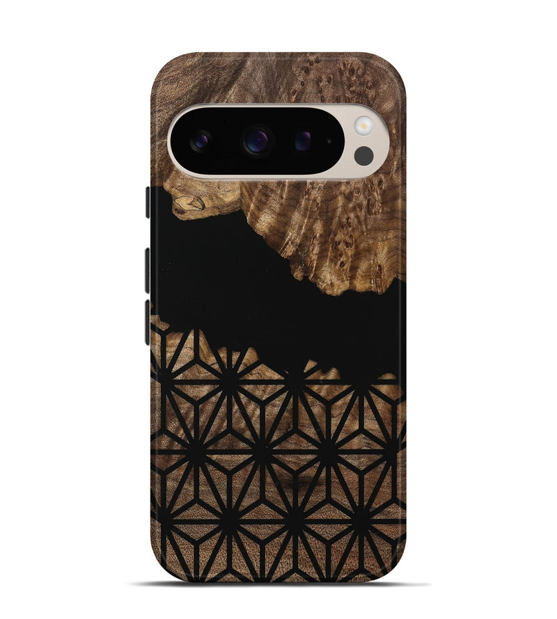 Pixel 9 Pro Wood Live Edge Phone Case - Rorie (Pattern, 739473)