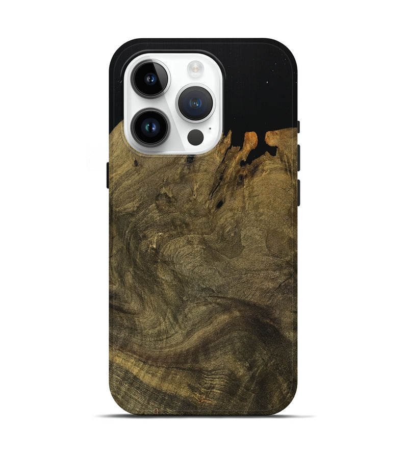 iPhone 15 Pro Wood Live Edge Phone Case - Antone (Wood Burl, 739474)