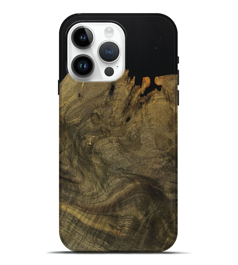 iPhone 15 Pro Max Wood Live Edge Phone Case - Antone (Wood Burl, 739474)