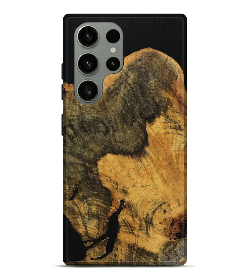 Galaxy S23 Ultra Wood Live Edge Phone Case - Qafi (Wood Burl, 739475)