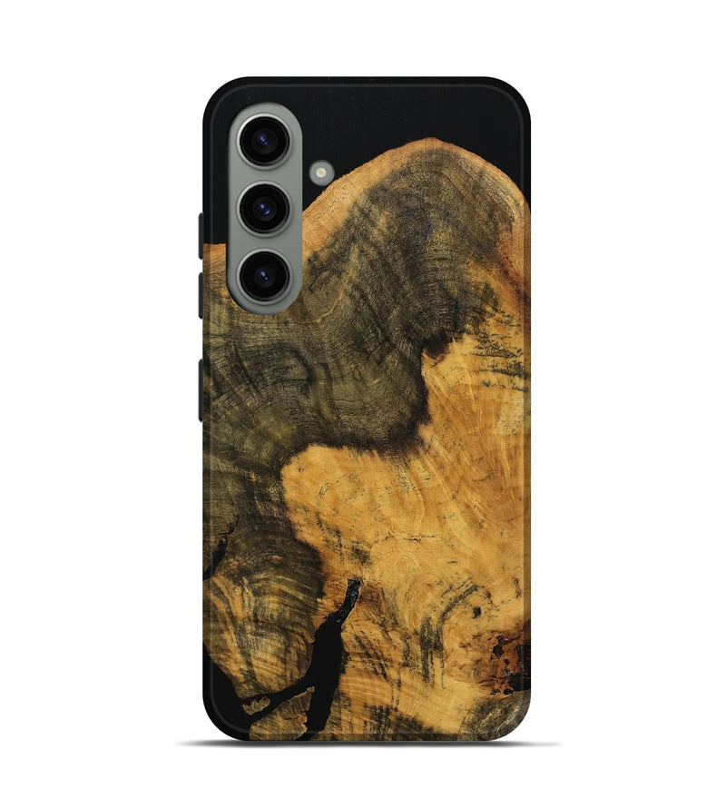 Galaxy S24 Wood Live Edge Phone Case - Qafi (Wood Burl, 739475)