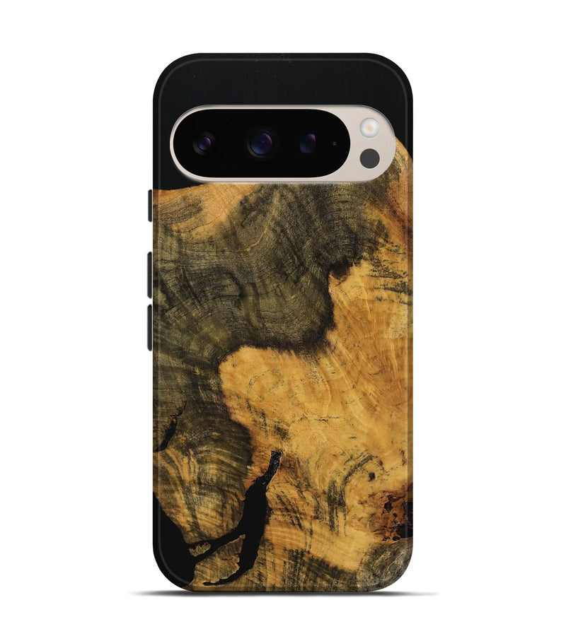 Pixel 9 Pro Wood Live Edge Phone Case - Qafi (Wood Burl, 739475)