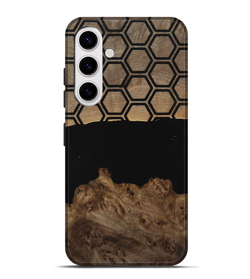 Galaxy S25 Plus Wood Live Edge Phone Case - Ewald (Pattern, 739476)