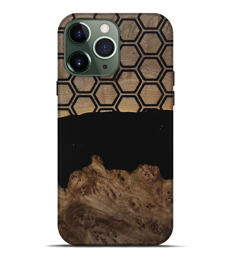 iPhone 13 Pro Max Wood Live Edge Phone Case - Ewald (Pattern, 739476)