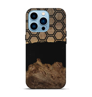 iPhone 14 Pro Wood Live Edge Phone Case - Ewald (Pattern, 739476)