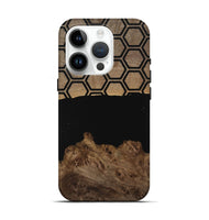 iPhone 15 Pro Wood Live Edge Phone Case - Ewald (Pattern, 739476)