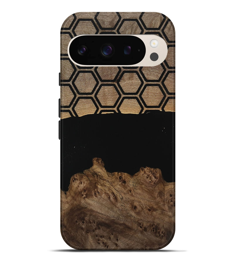 Pixel 9 Pro XL Wood Live Edge Phone Case - Ewald (Pattern, 739476)