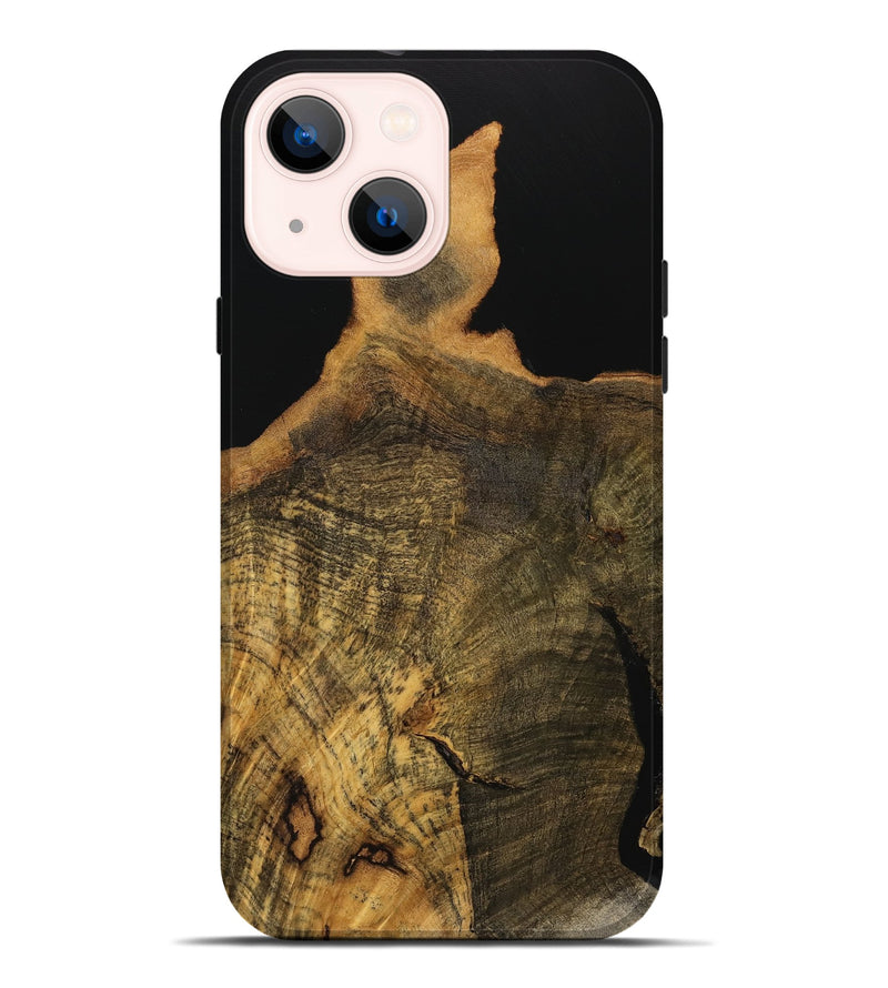 iPhone 14 Plus Wood Live Edge Phone Case - Lavenia (Wood Burl, 739477)