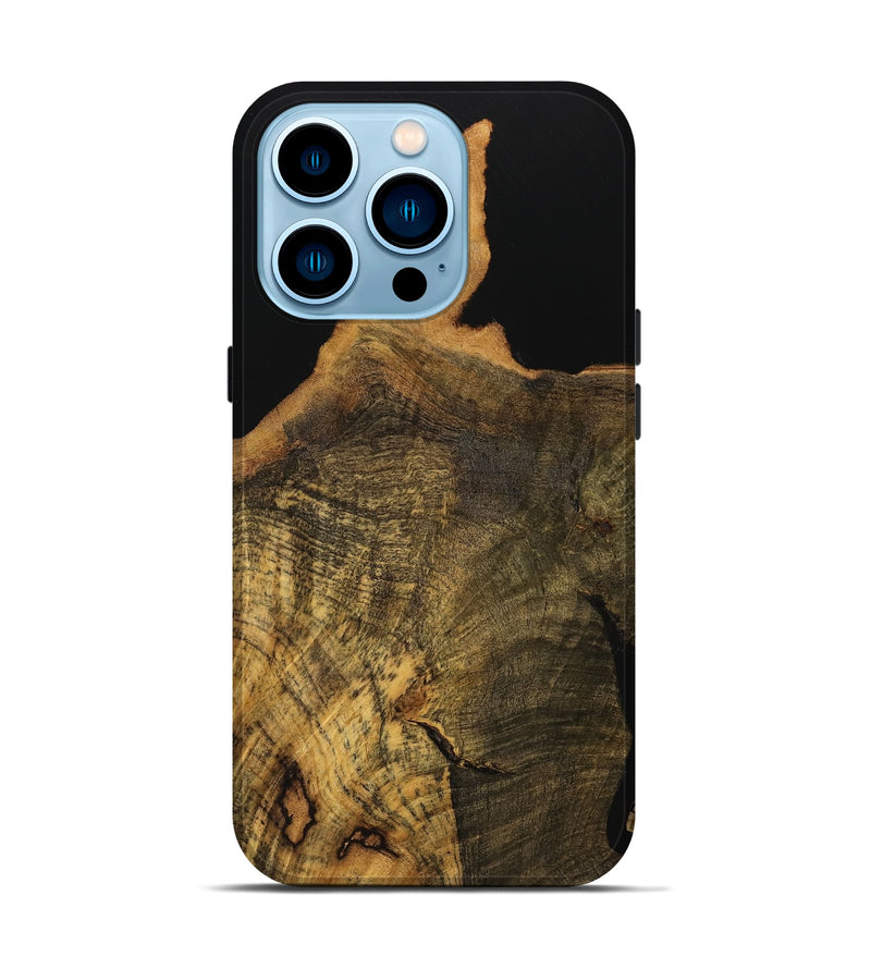 iPhone 14 Pro Wood Live Edge Phone Case - Lavenia (Wood Burl, 739477)