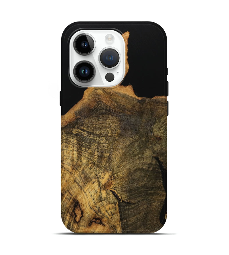 iPhone 15 Pro Wood Live Edge Phone Case - Lavenia (Wood Burl, 739477)