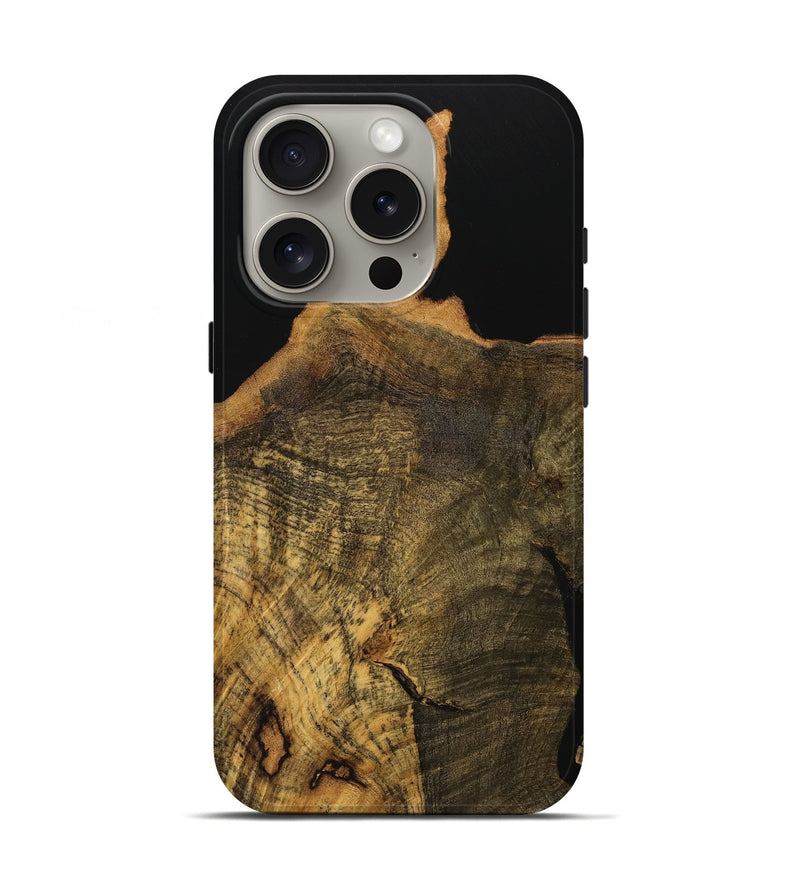 iPhone 16 Pro Wood Live Edge Phone Case - Lavenia (Wood Burl, 739477)