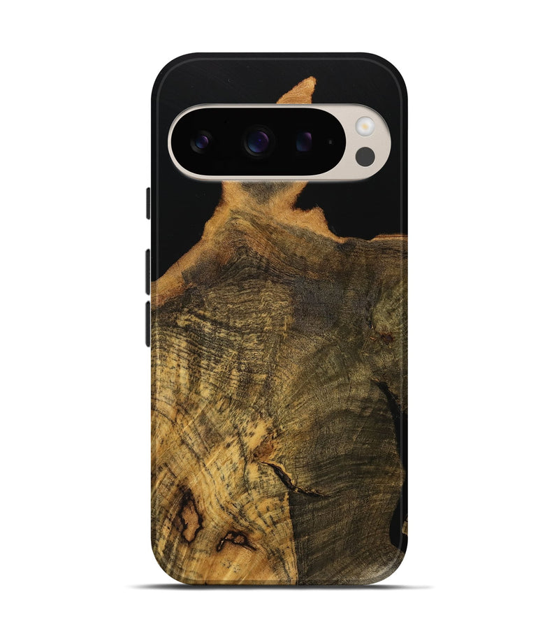 Pixel 9 Pro Wood Live Edge Phone Case - Lavenia (Wood Burl, 739477)