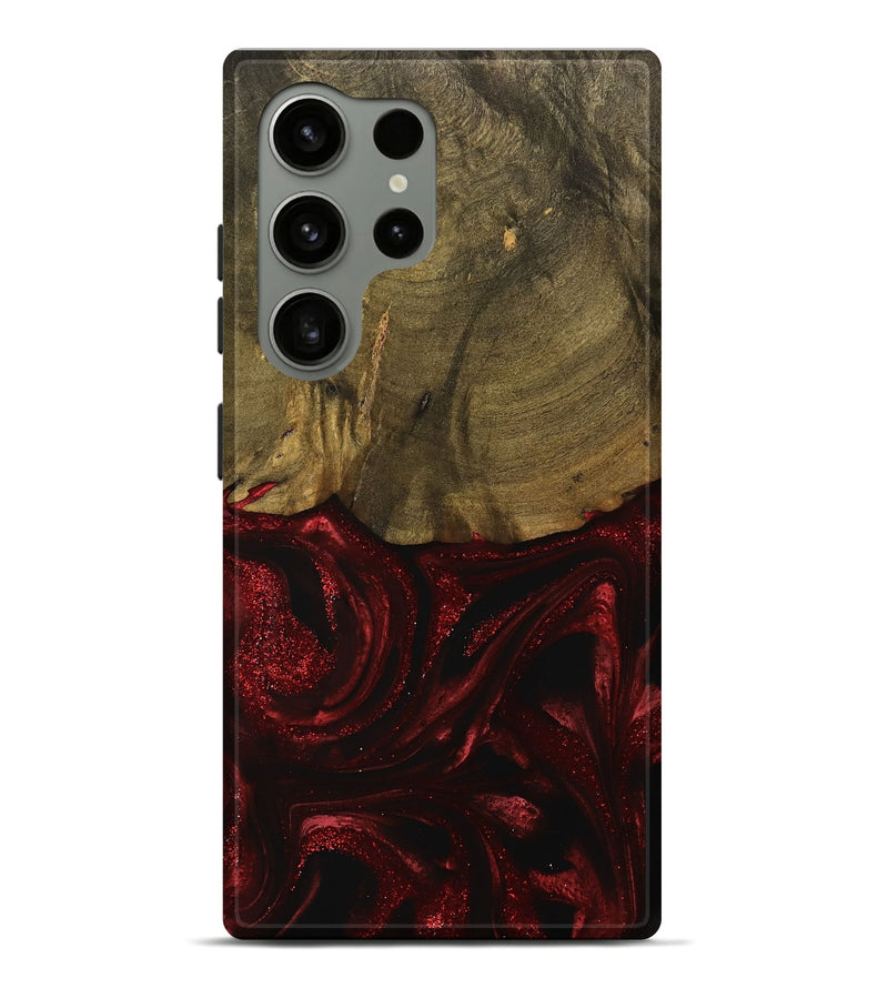 Galaxy S24 Ultra Wood Live Edge Phone Case - Berri (Red, 739504)