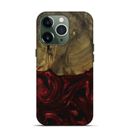 iPhone 13 Pro Wood Live Edge Phone Case - Berri (Red, 739504)