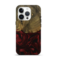 iPhone 15 Pro Wood Live Edge Phone Case - Berri (Red, 739504)