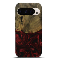 Pixel 9 Pro XL Wood Live Edge Phone Case - Berri (Red, 739504)