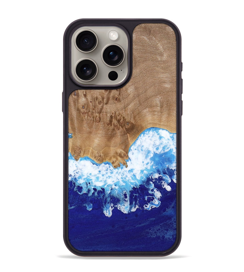 iPhone 15 Pro Max Wood Phone Case - Tristin (Coastal, 739522)