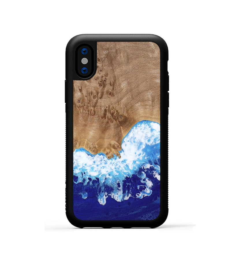 iPhone Xs Wood Phone Case - Tristin (Coastal, 739522)