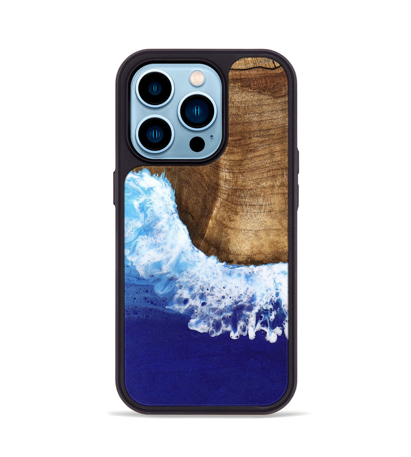 iPhone 14 Pro Wood Phone Case - King (Coastal, 739524)