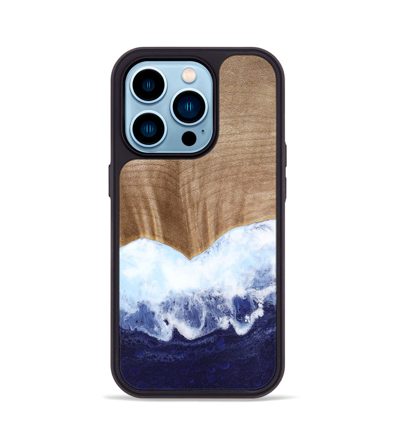 iPhone 14 Pro Wood Phone Case - Blanch (Coastal, 739534)