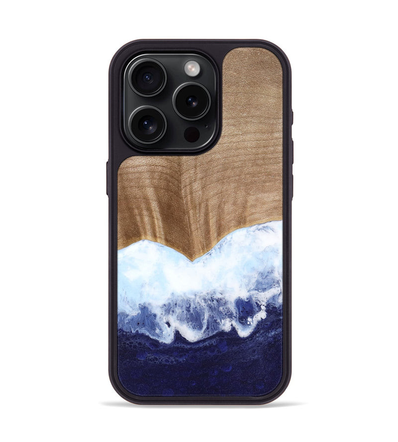 iPhone 15 Pro Wood Phone Case - Blanch (Coastal, 739534)