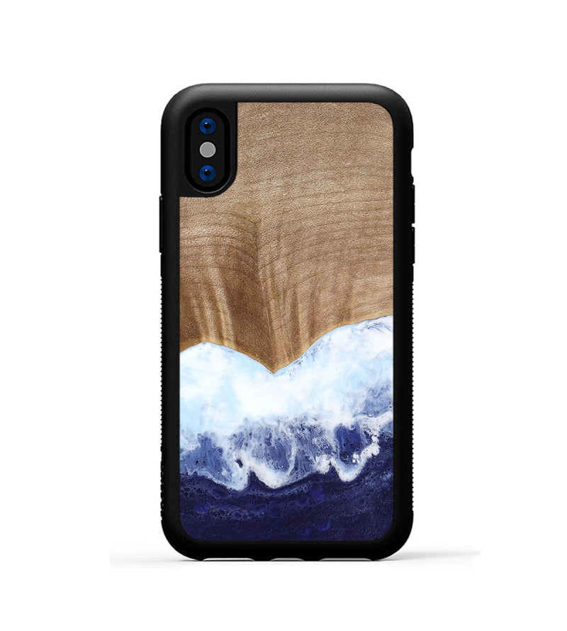 iPhone Xs Wood Phone Case - Blanch (Coastal, 739534)